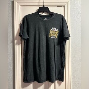 Hollister Wild Flower Short Sleeve Soft Tee Distressed Shirt size Medium